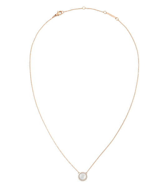 Audrey Necklace Mother of Pearl Rose Gold