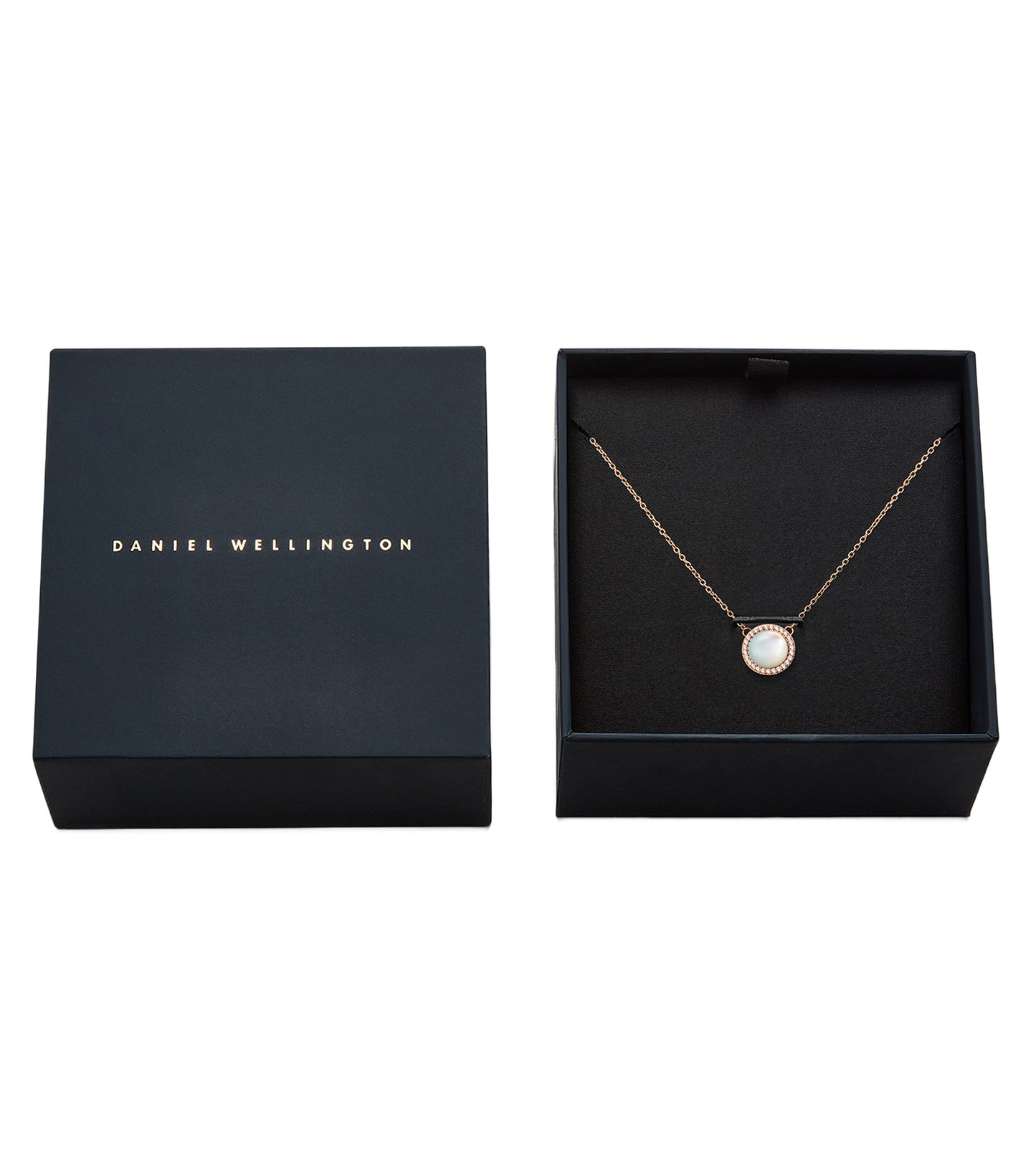 Audrey Necklace Mother of Pearl Rose Gold