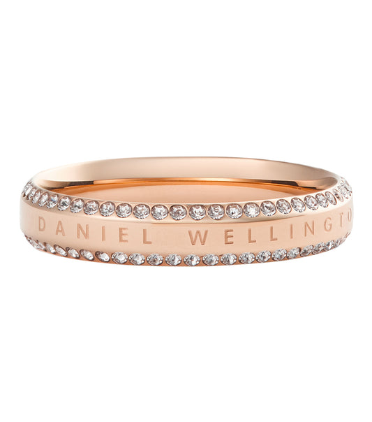 Classic Aura Ring Two Rows 58 Rose Gold