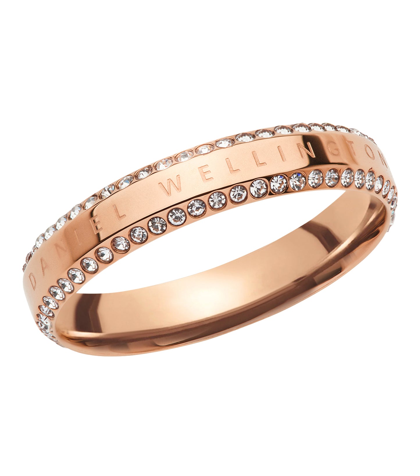 Classic Aura Ring Two Rows 58 Rose Gold