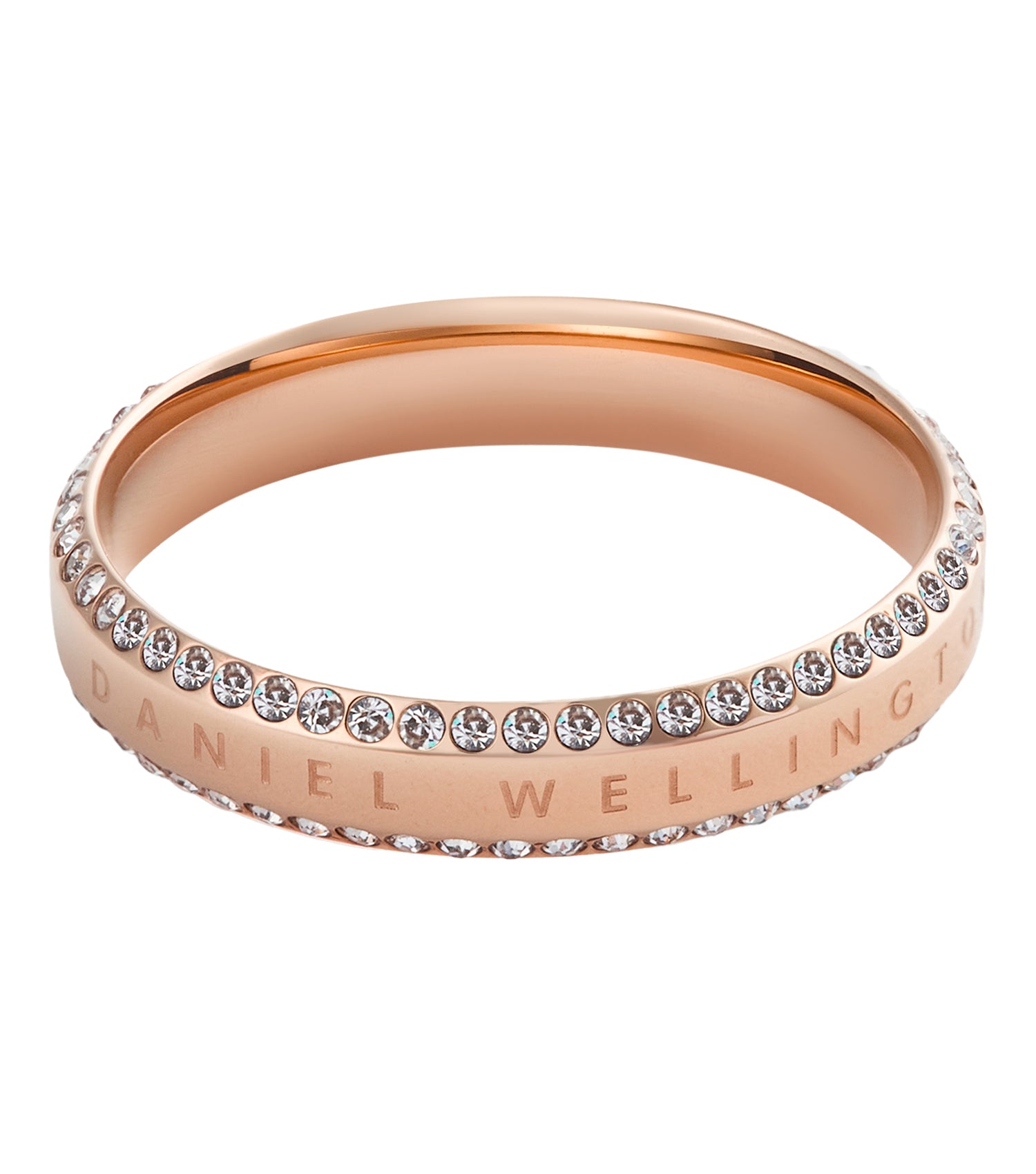 Classic Aura Ring Two Rows 58 Rose Gold