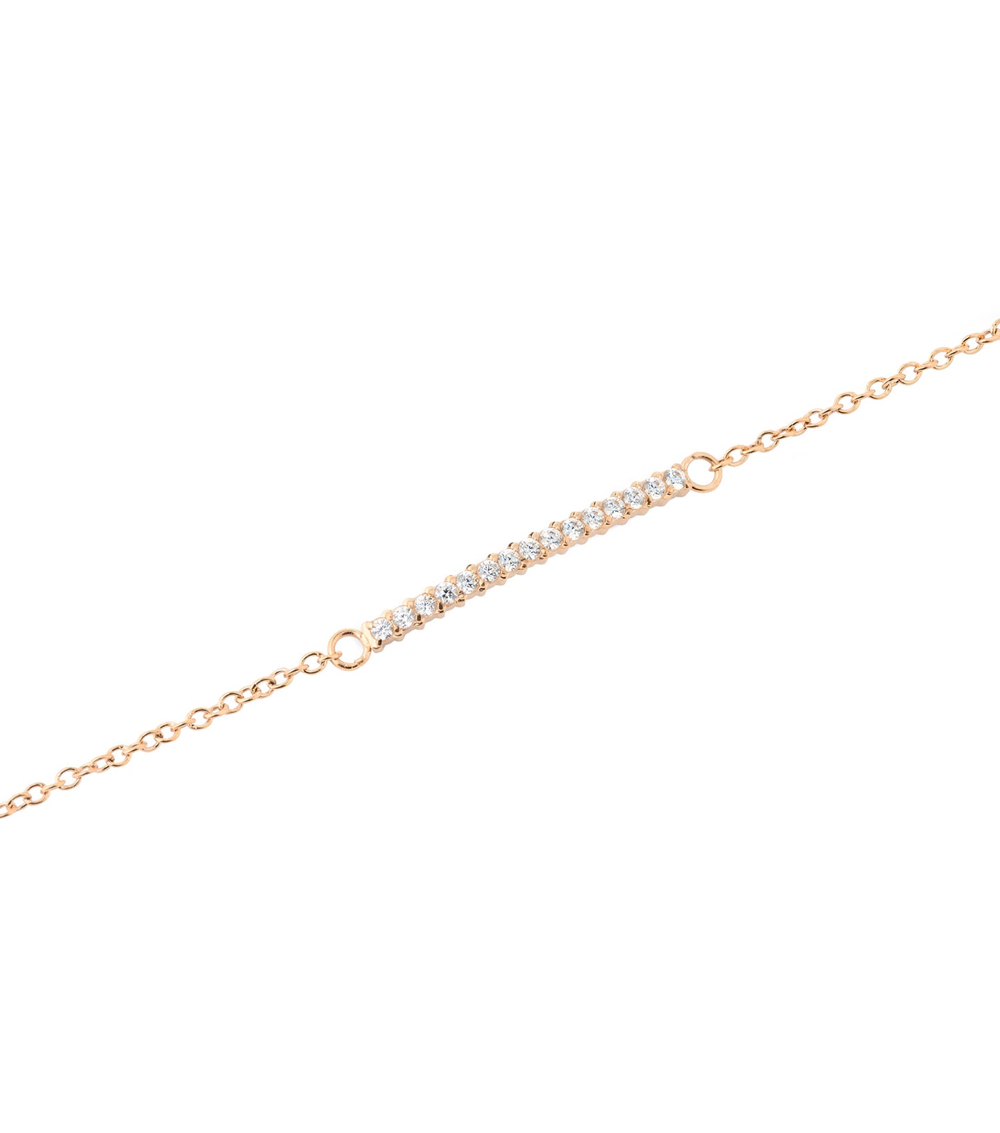 Mirelle Eternity Bracelet Rose Gold