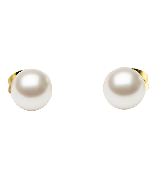 Pearl Stud Earring Gold