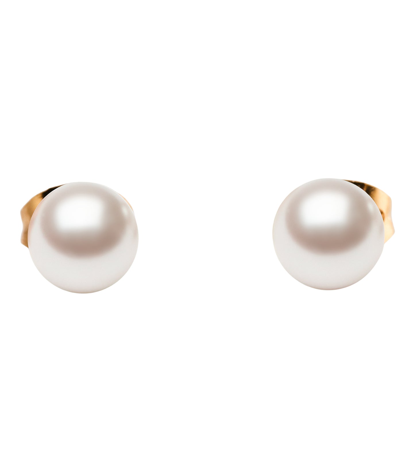 Pearl Stud Earring Rose Gold
