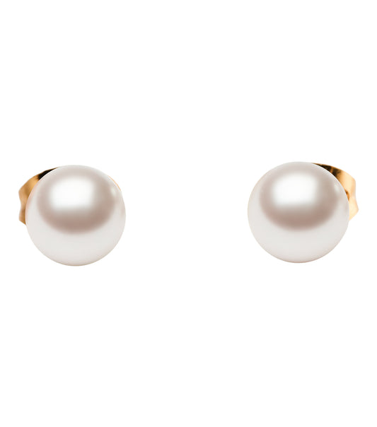 Pearl Stud Earring Rose Gold