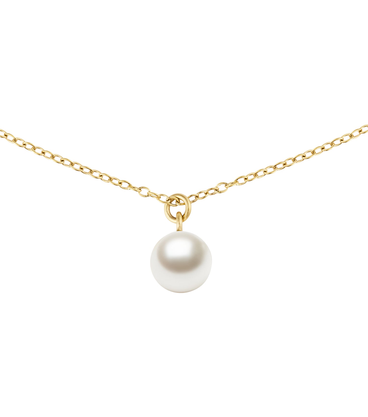 Pearl Necklace Gold