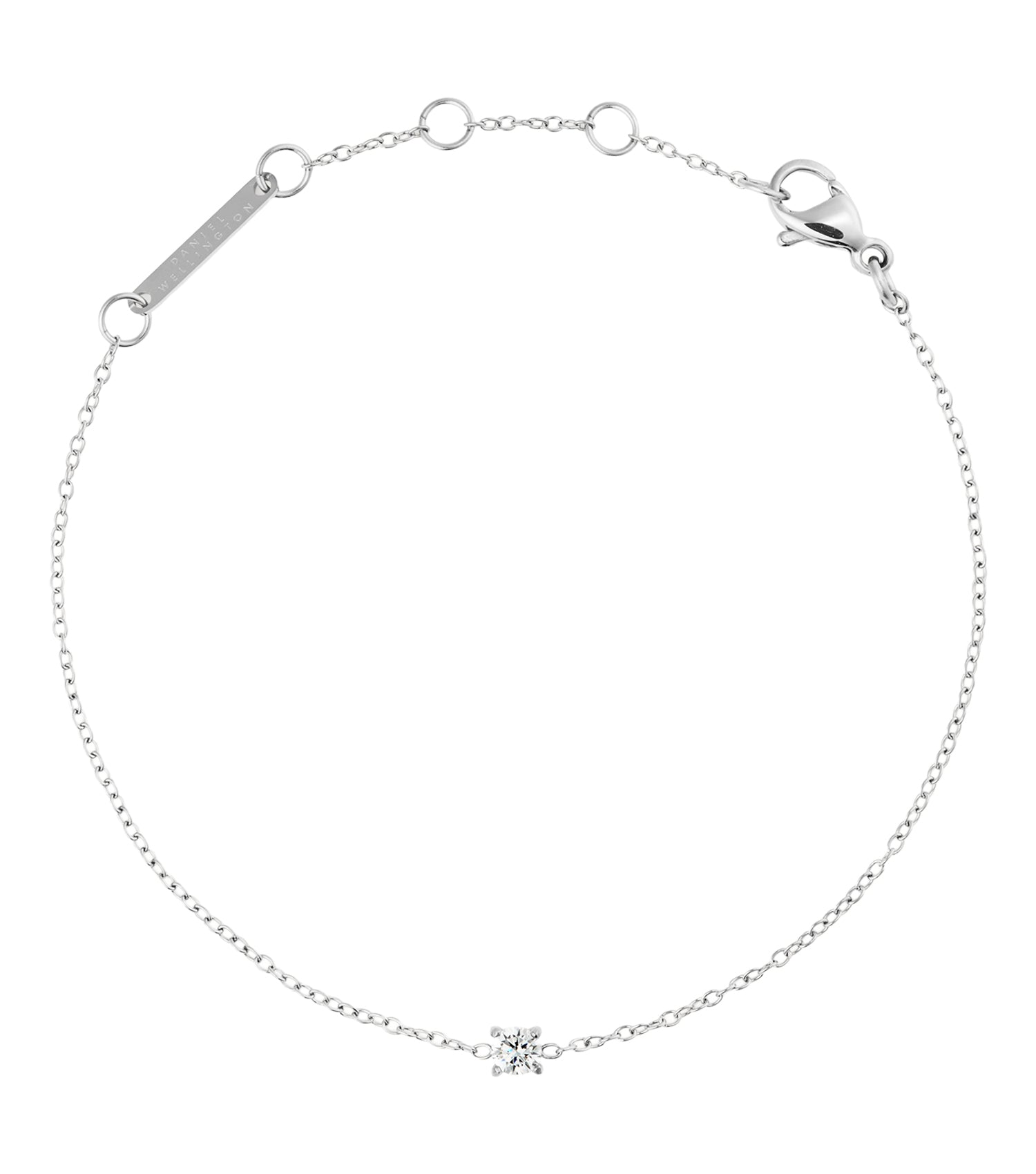 Mirelle Solitaire Bracelet Silver