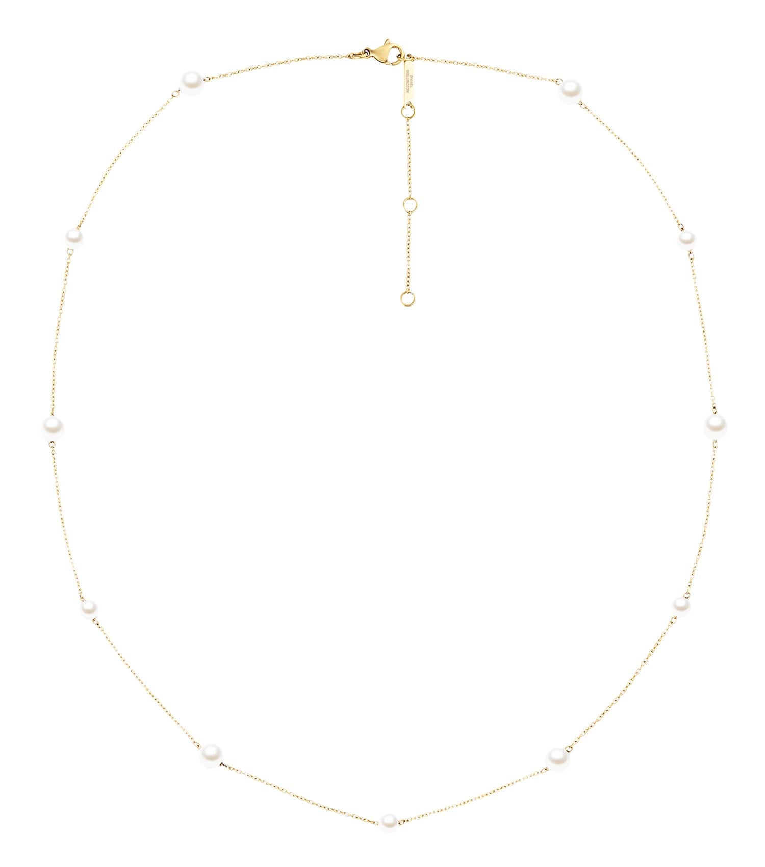Pearl Step Necklace G