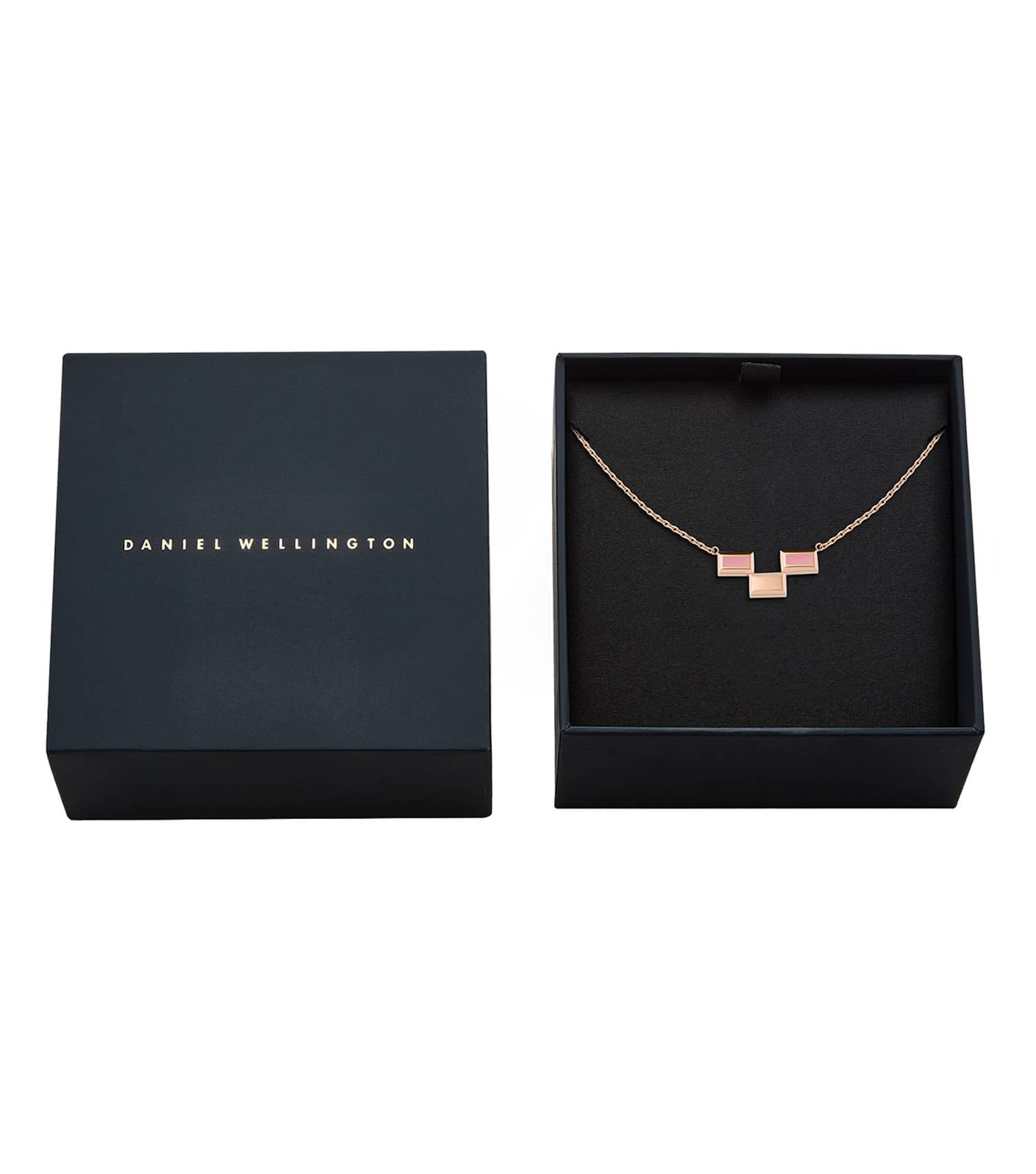 Bric Necklace Apricot Enamel RG