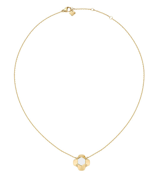 North Star Necklace 1 Medium White Enamel G