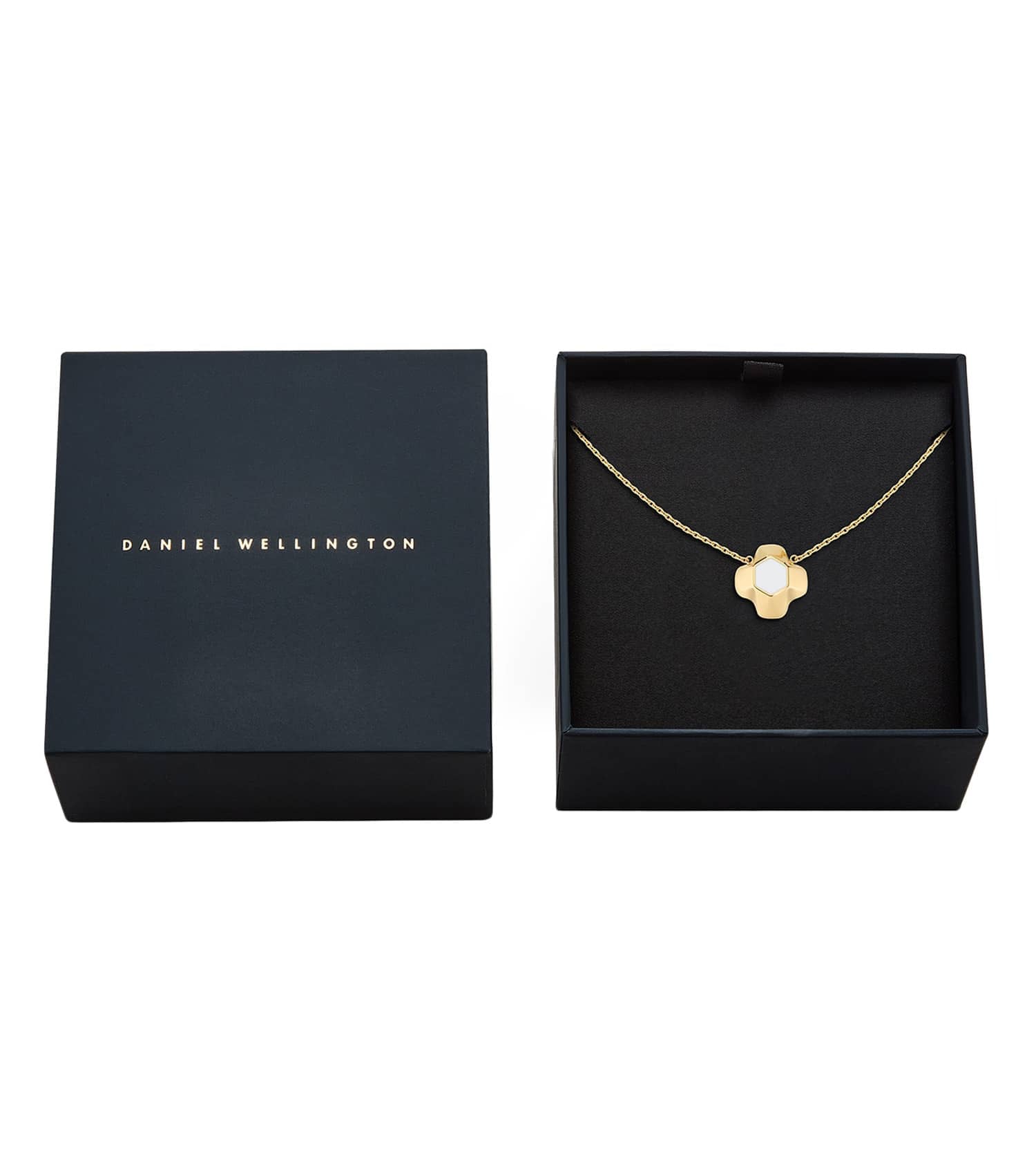 North Star Necklace 1 Medium White Enamel G