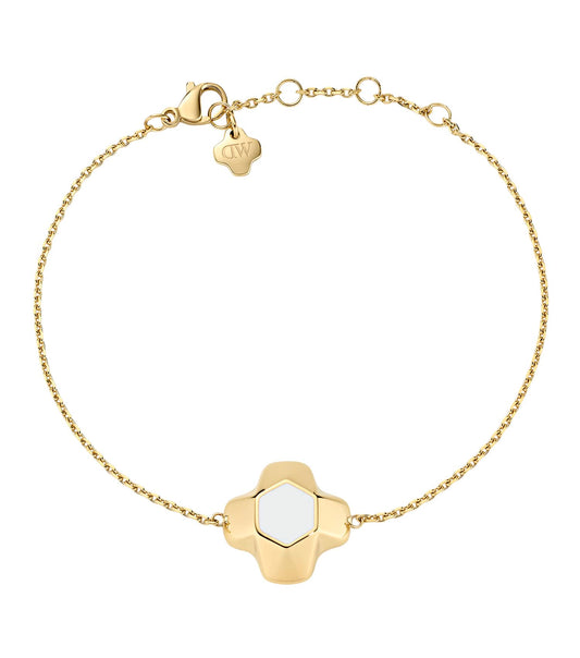 North Star Bracelet 1 Medium White Enamel G