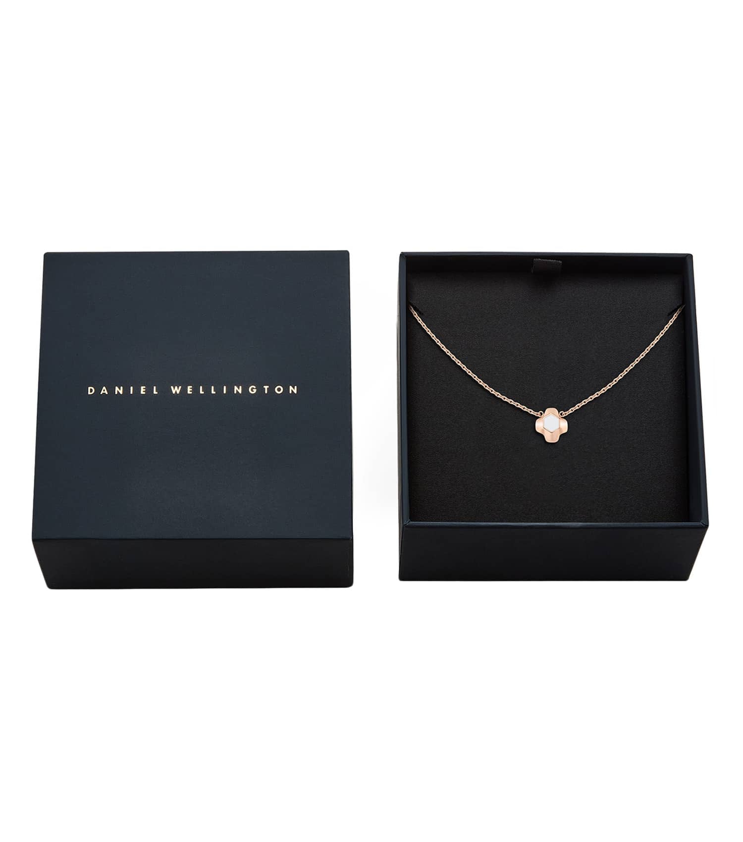 North Star Necklace 1 Small White Enamel RG