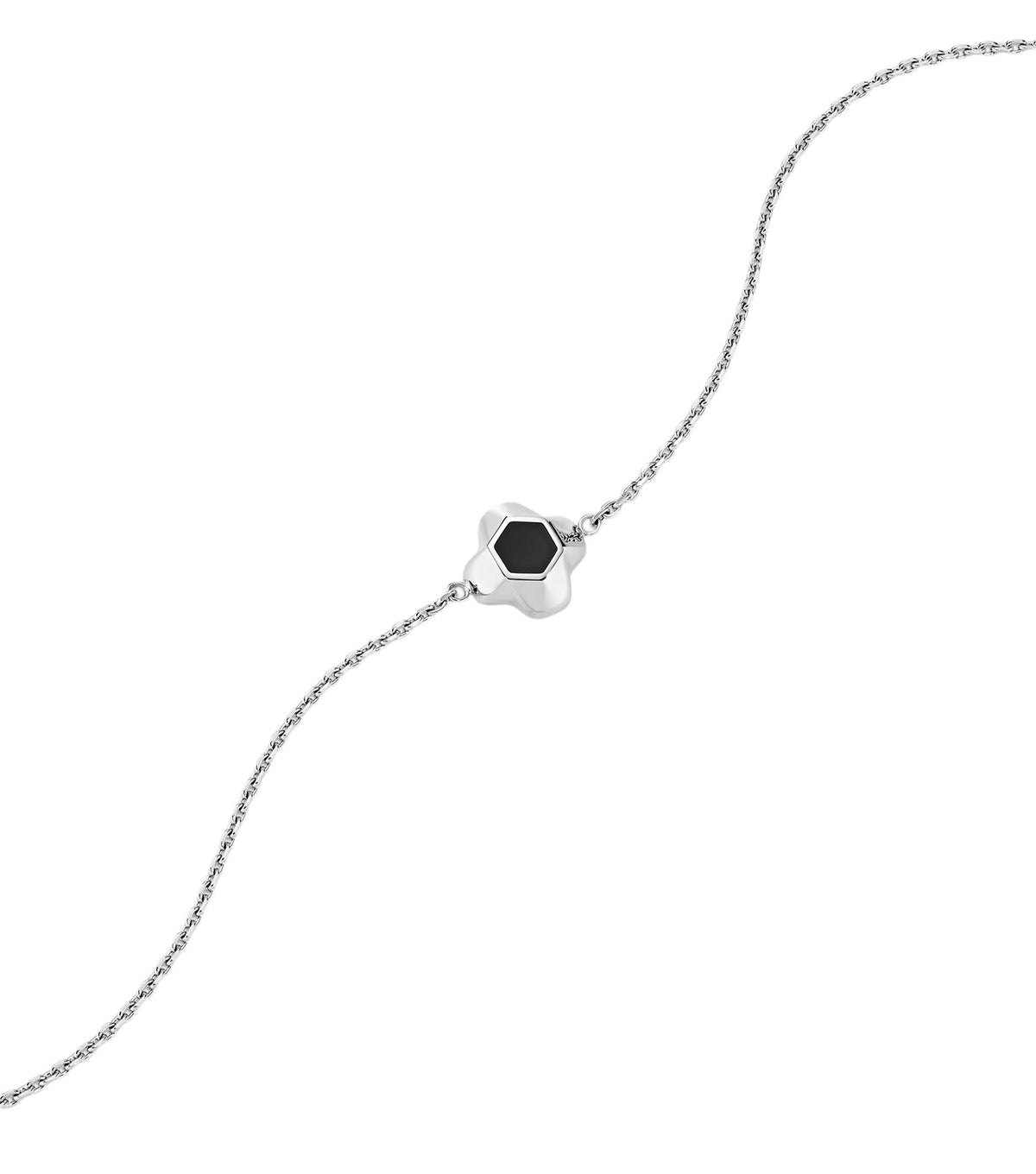 North Star Bracelet 1 Small Black Enamel S