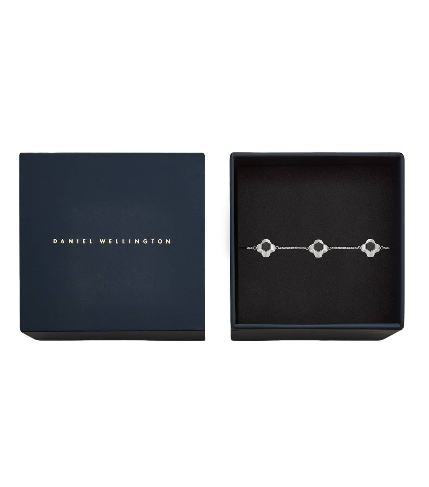 North Star Bracelet 5 Small Black Enamel S