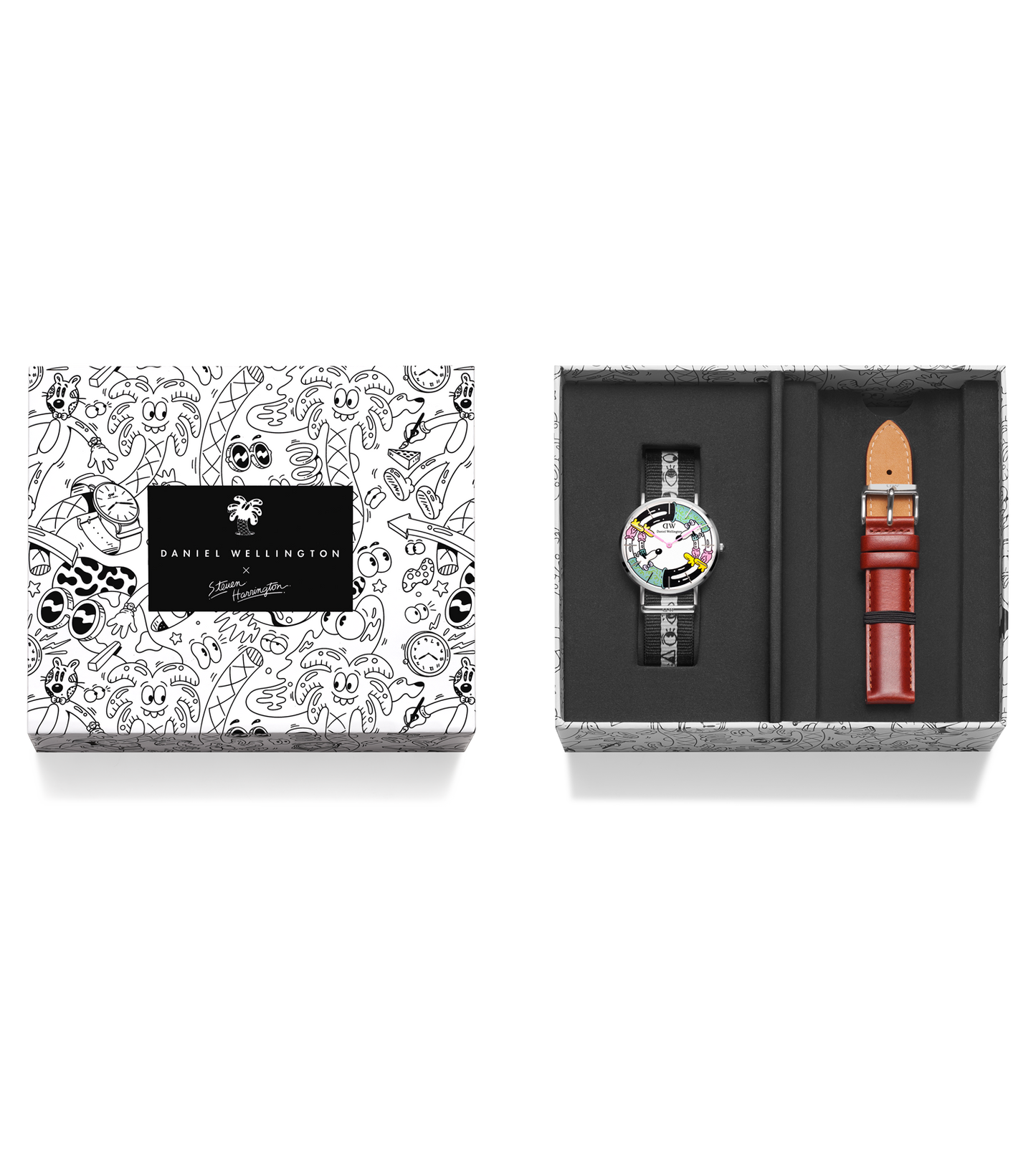 Women Steven Harrington Quartz Watch 36 mm With Strap