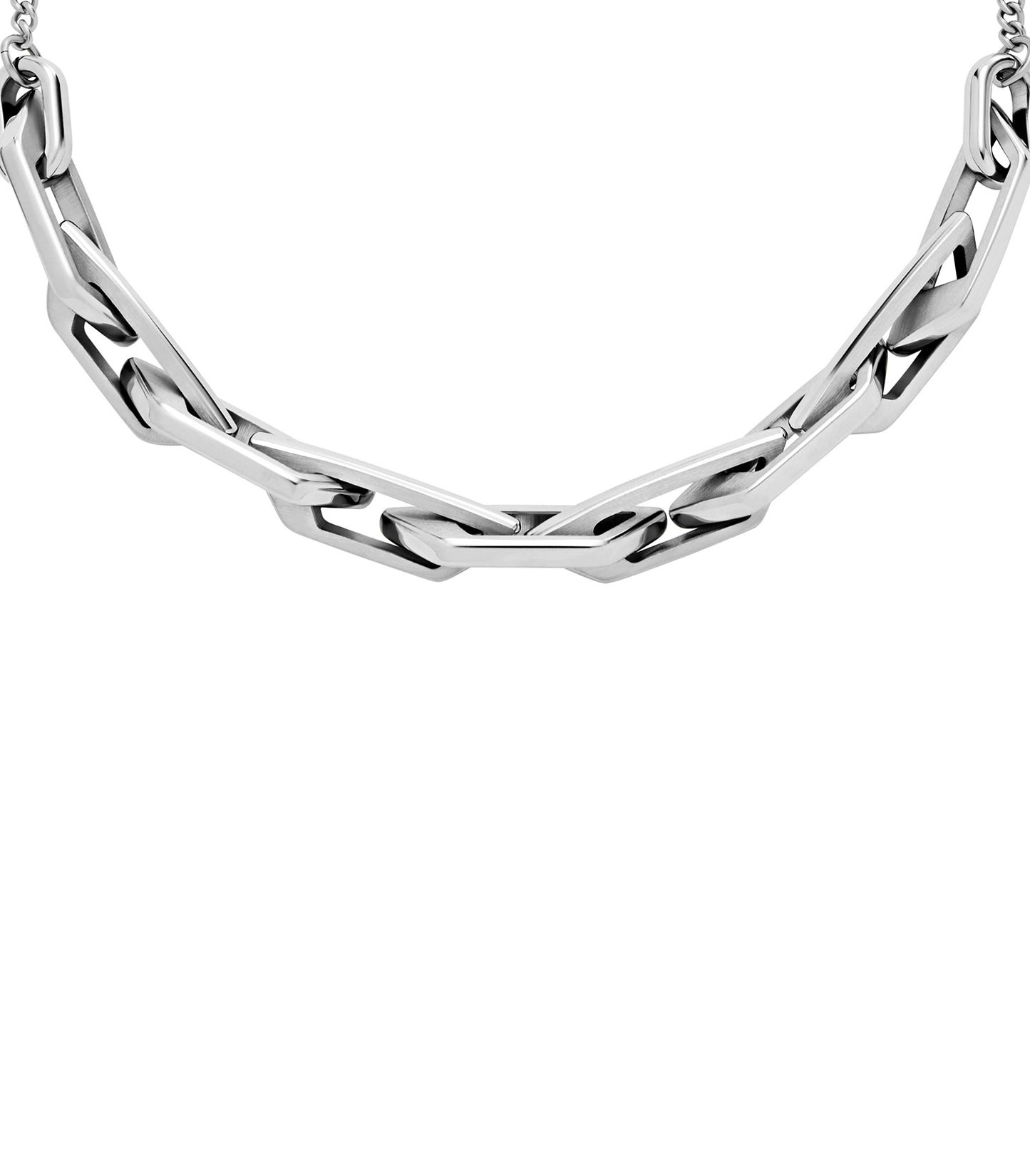 Men Na Necklace Silver Na
