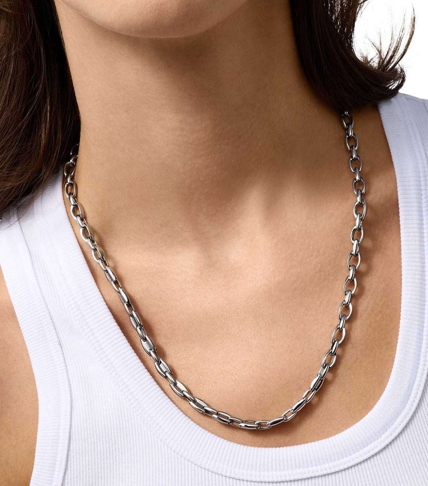 Men Metamorph Necklace Silver Na