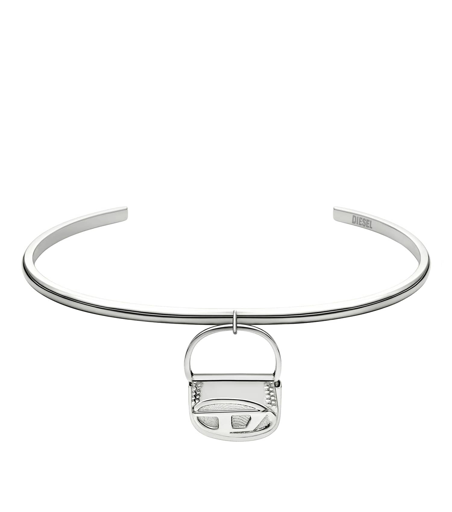 Gents Na Bracelet Silver Stainless Steel
