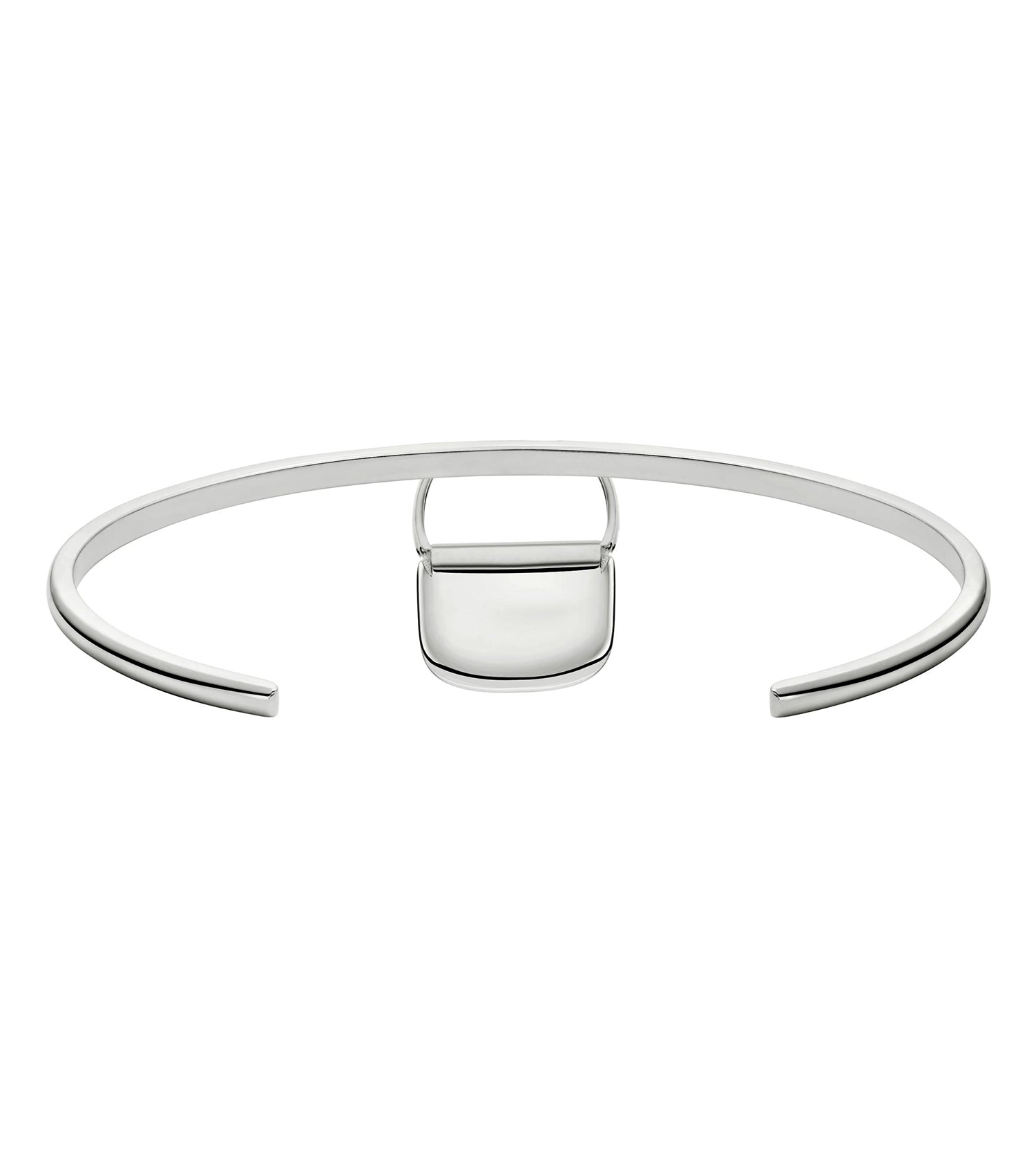 Gents Na Bracelet Silver Stainless Steel