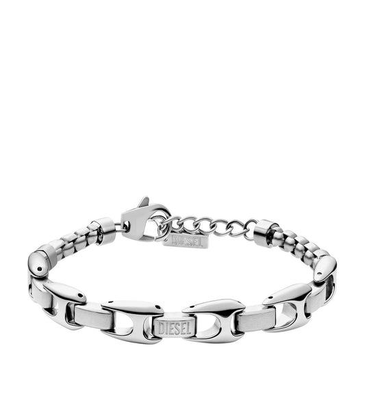 Gents Metamorph Bracelet Silver Stainless Steel