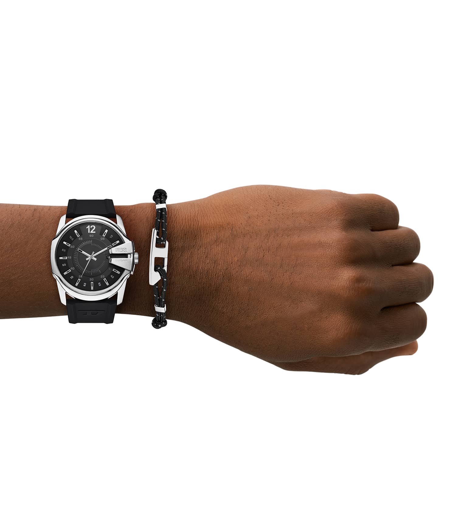 Men Master Chief Quartz/3 Hand Date Watch 43mm