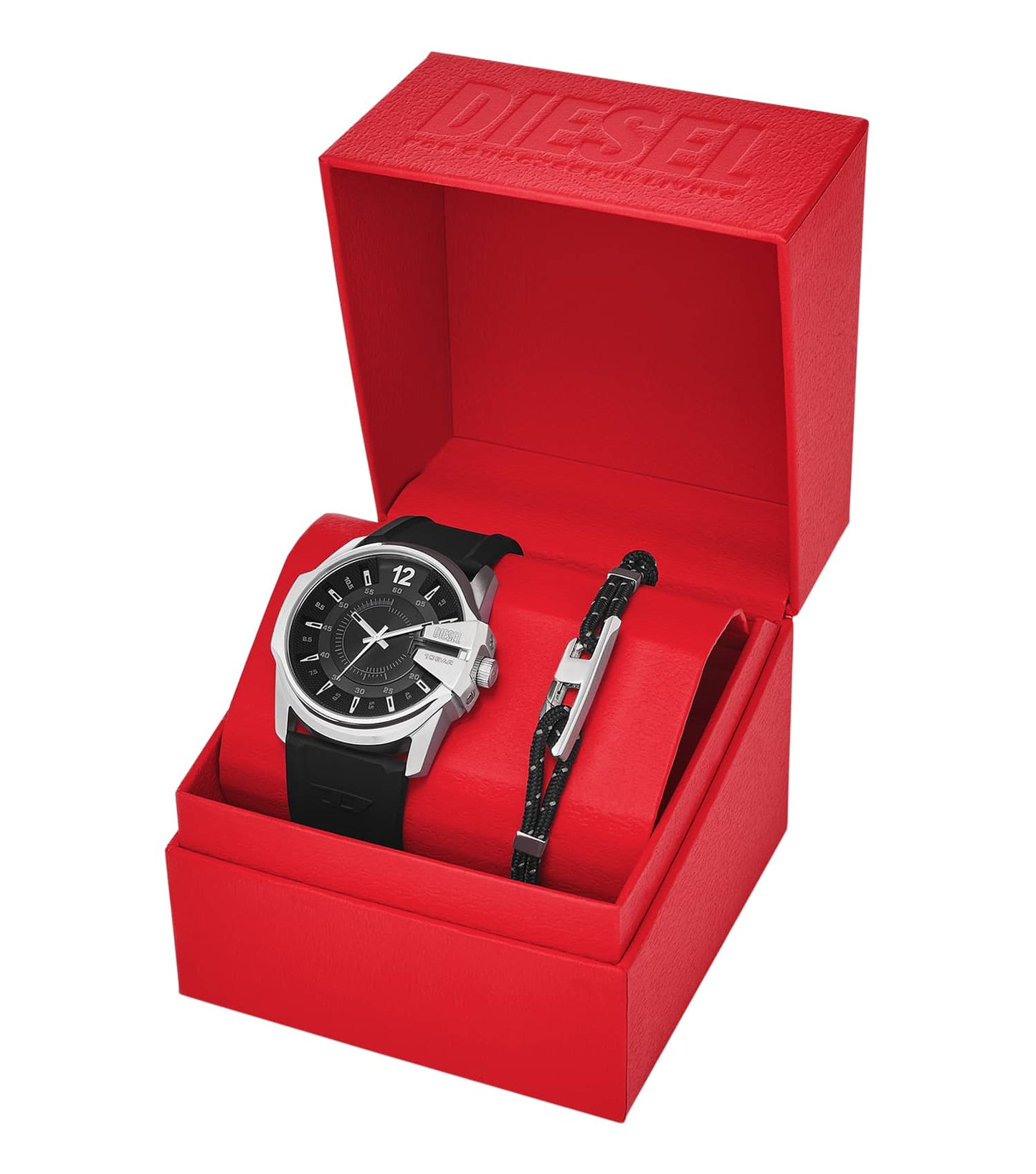 Men Master Chief Quartz/3 Hand Date Watch 43mm