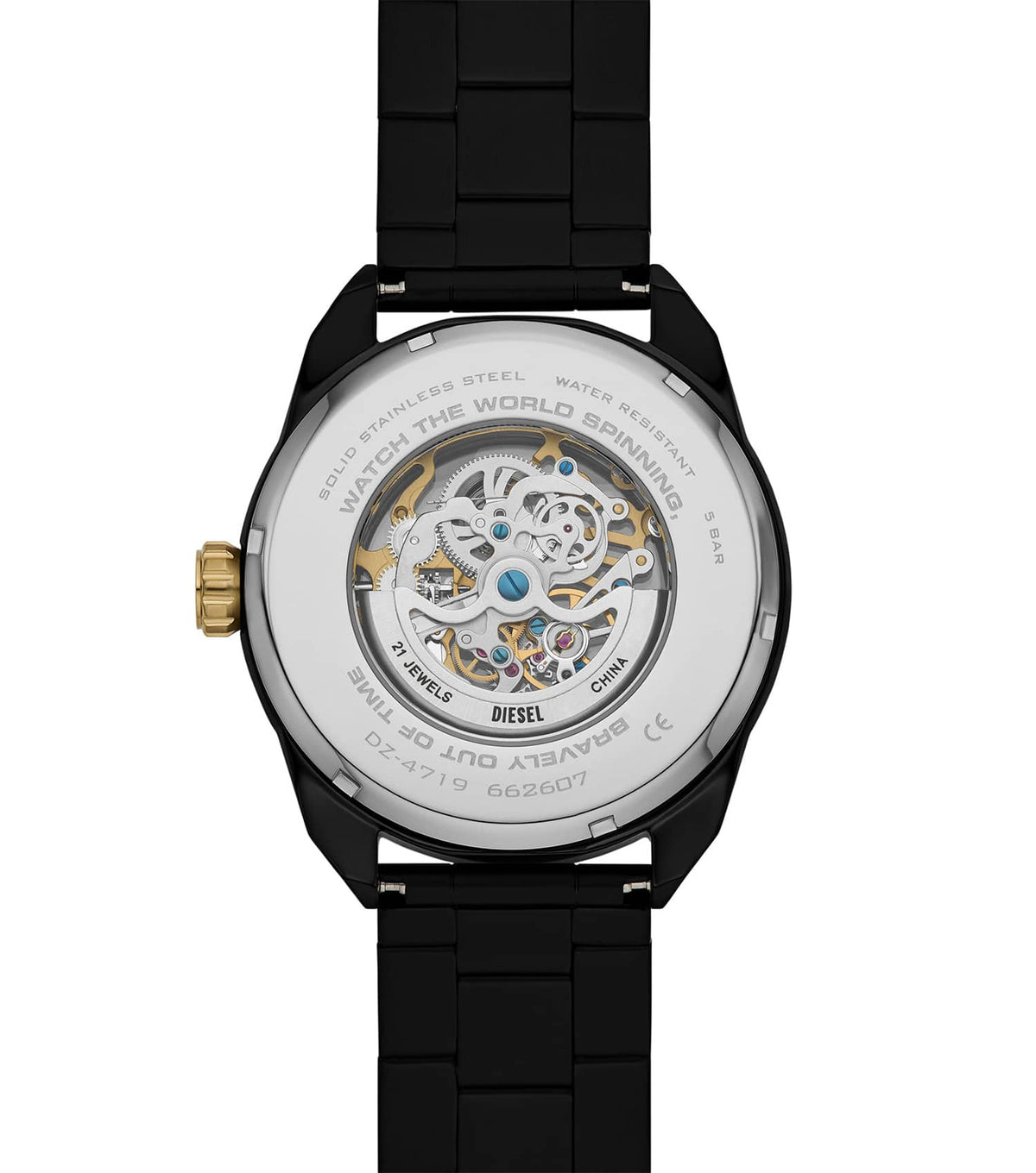 Men Spiked Automatic Watch 49Mm