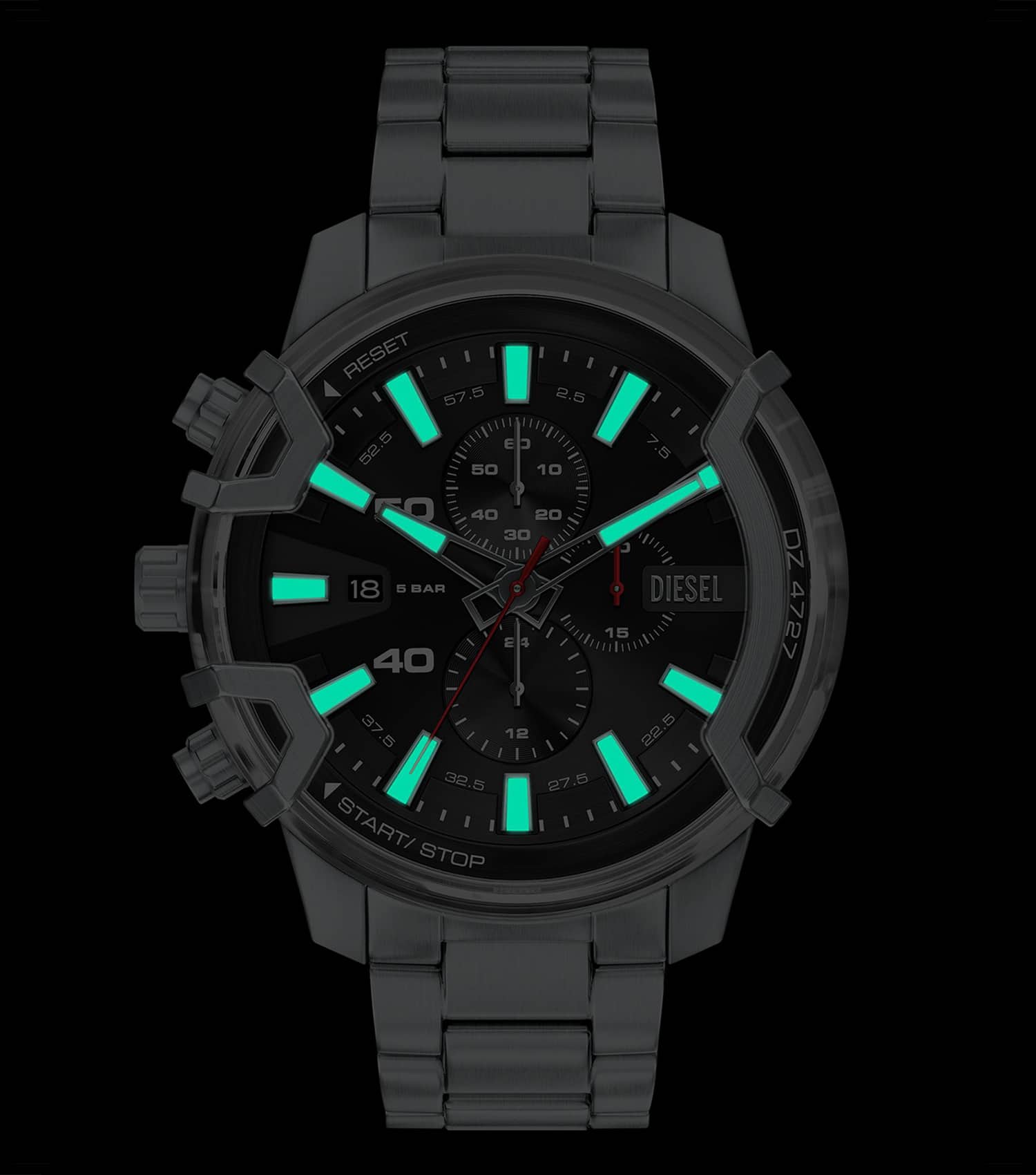 Men Griffed Chronograph Watch 48Mm