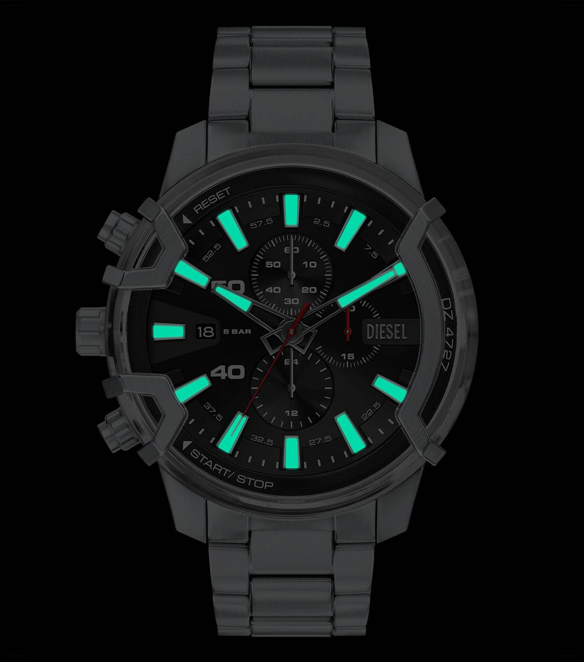 Men Griffed Chronograph Watch 48Mm