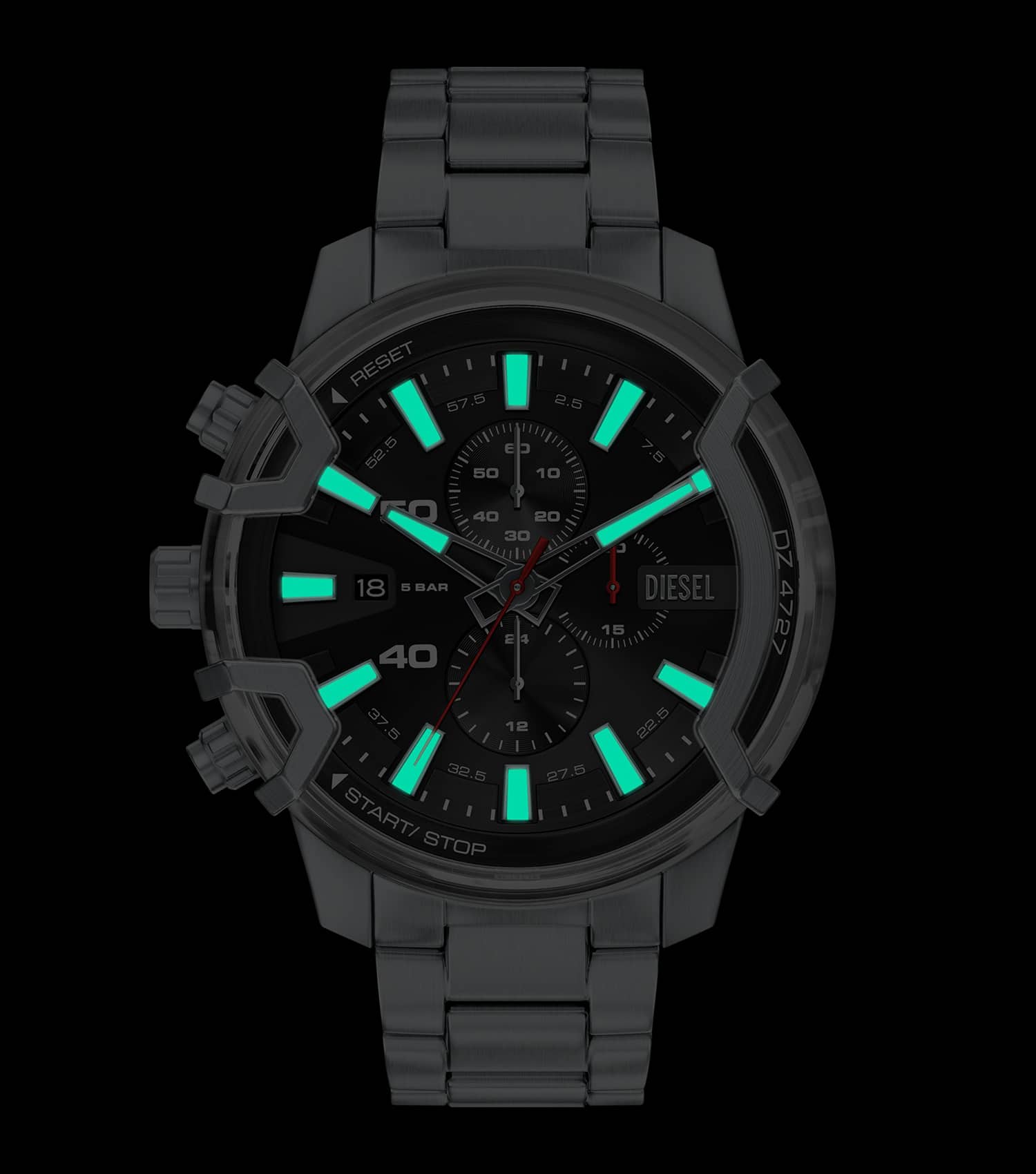 Men Griffed Chronograph Watch 48Mm