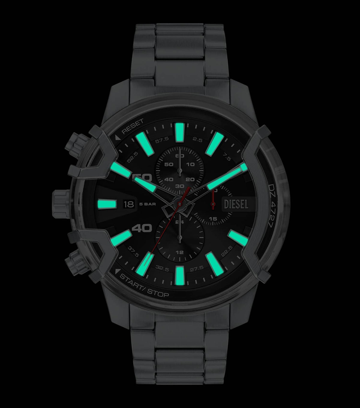 Men Griffed Chronograph Watch 48Mm