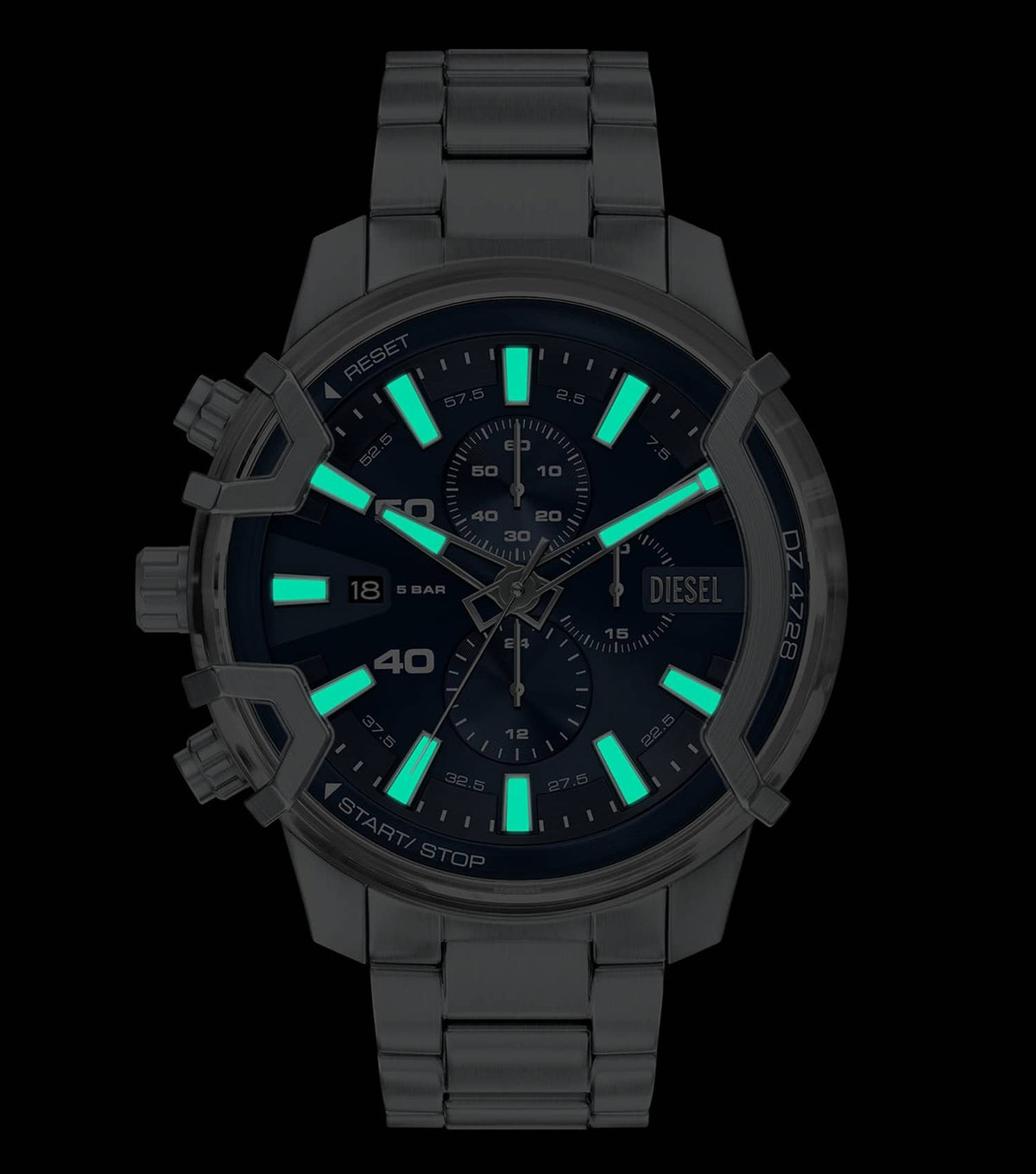 Men Griffed Chronograph Watch 48Mm