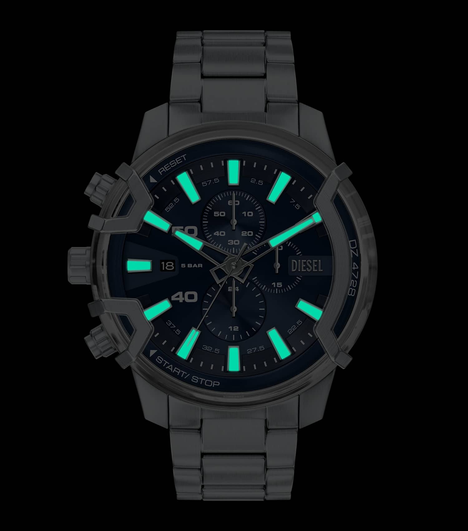 Men Griffed Chronograph Watch 48Mm