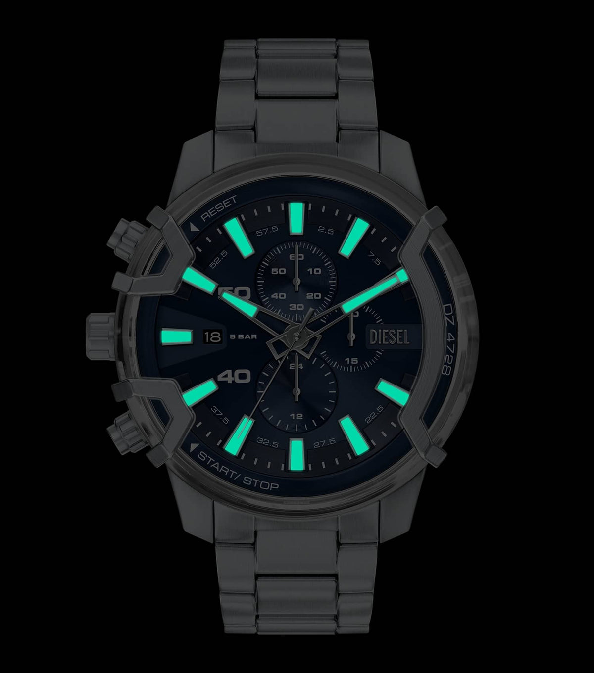 Men Griffed Chronograph Watch 48Mm