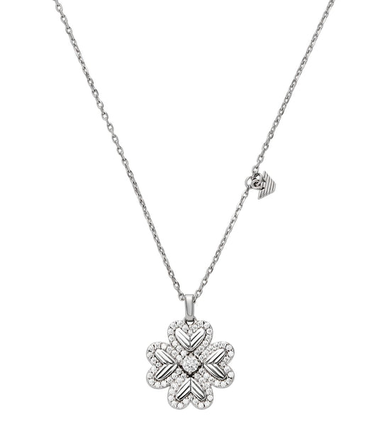 Women Sentimental Necklace Silver Stainless Steel