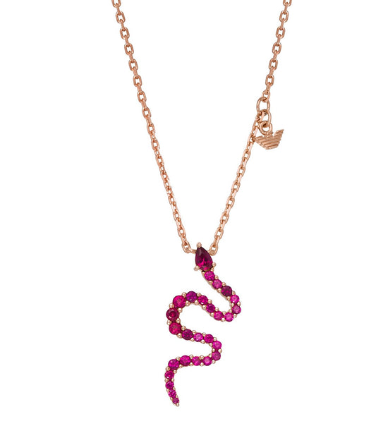Women Sentimental Necklace Gold Stainless Steel
