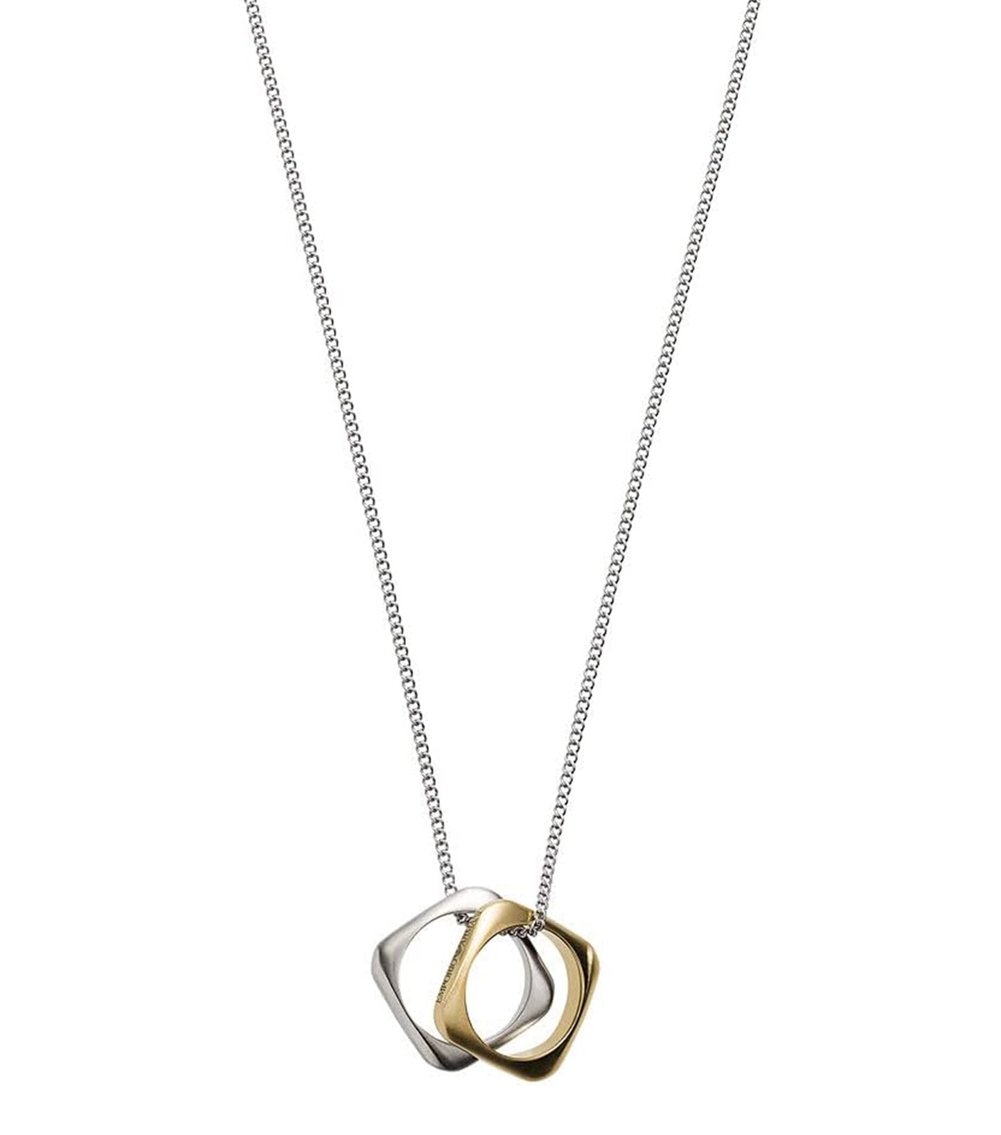 Men Sentimental Necklace Silver Steel