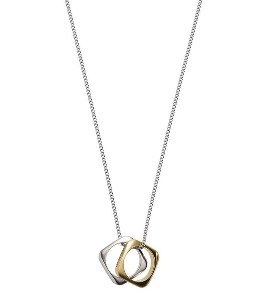 Men Sentimental Necklace Silver Steel