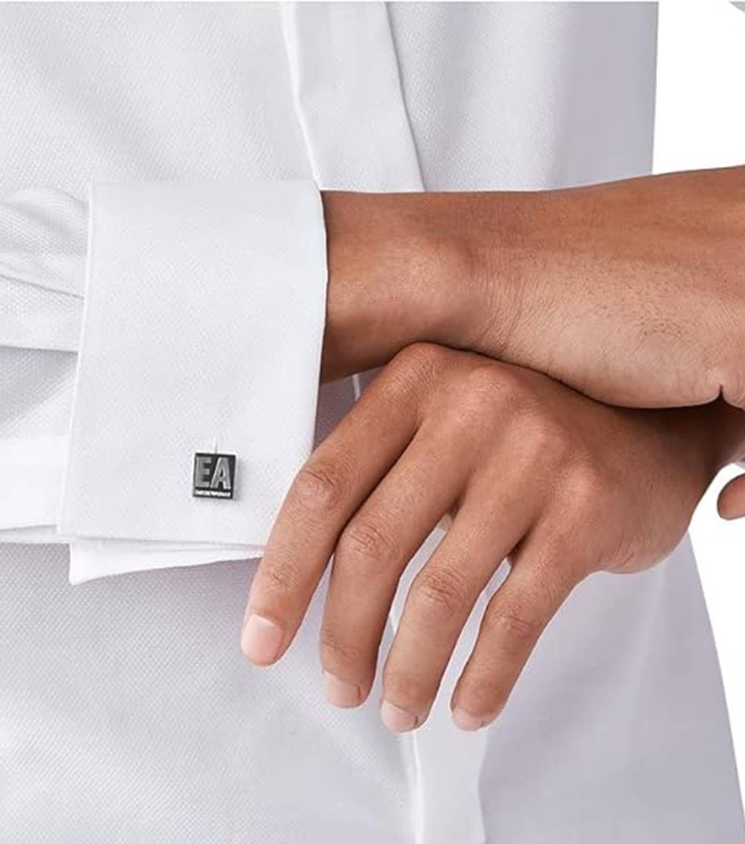 Men Essentials Cufflink Gunmetal Steel