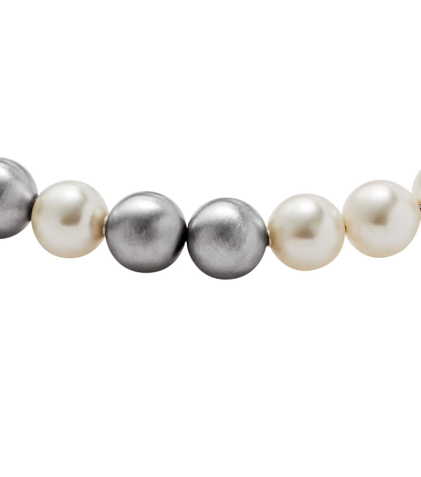 Men Trend Bracelet White Glass