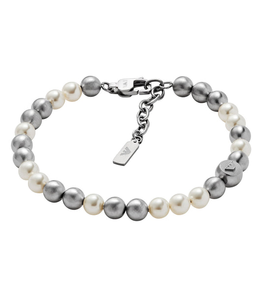 Men Trend Bracelet White Glass