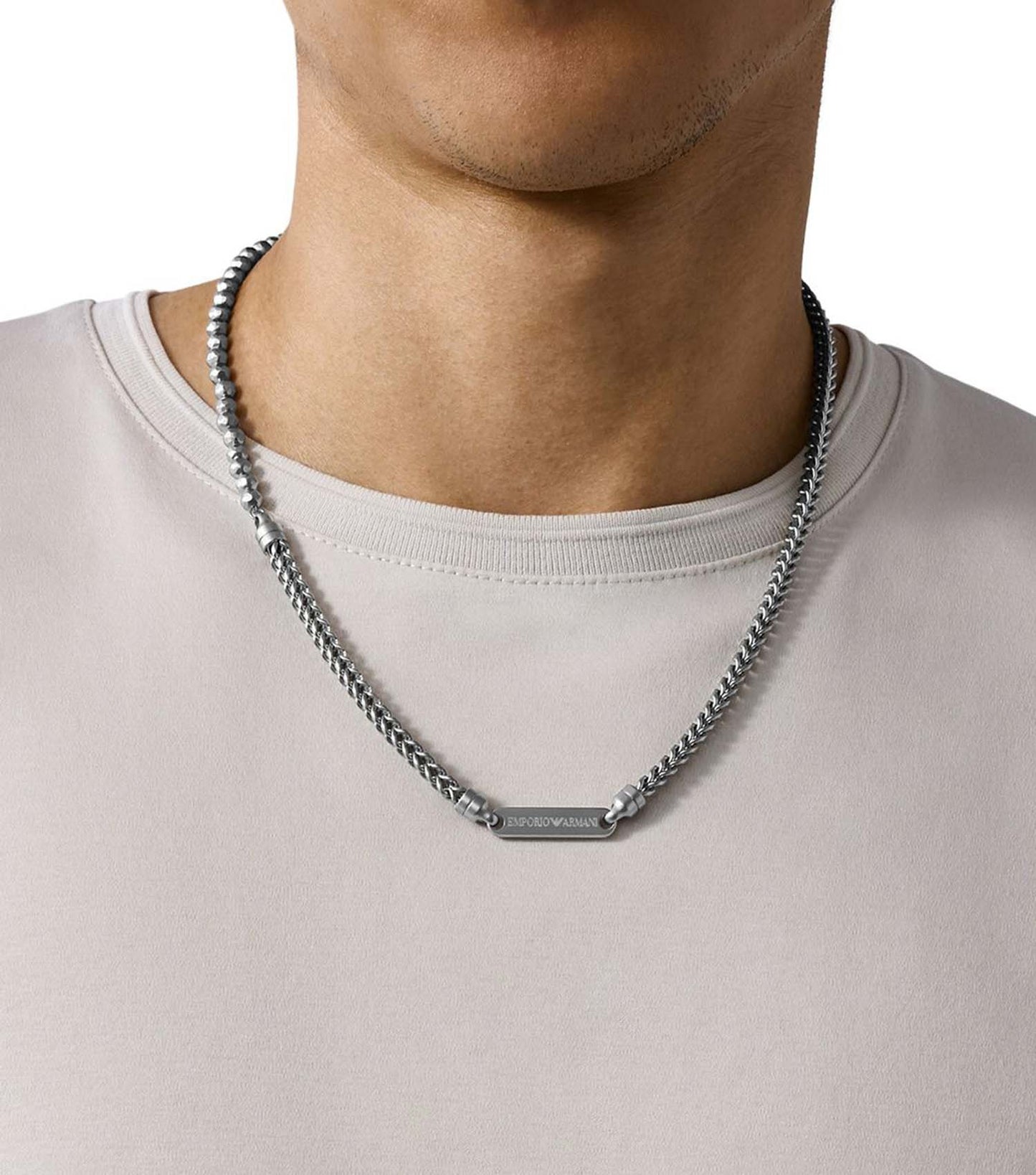 Men Trend Necklace Silver Na