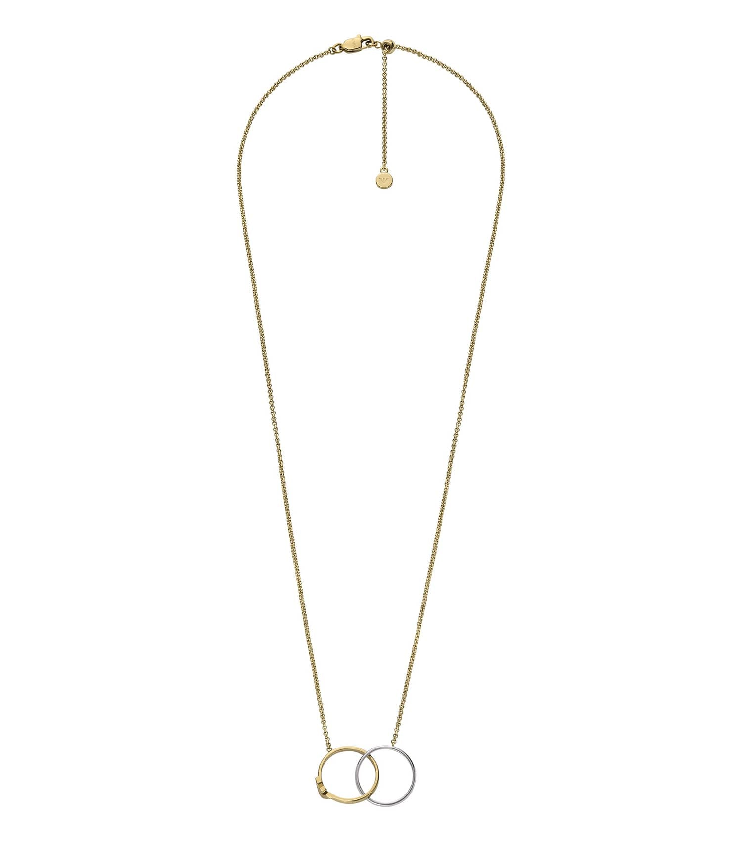 Gents Couples Necklace Multicolour Stainless Steel