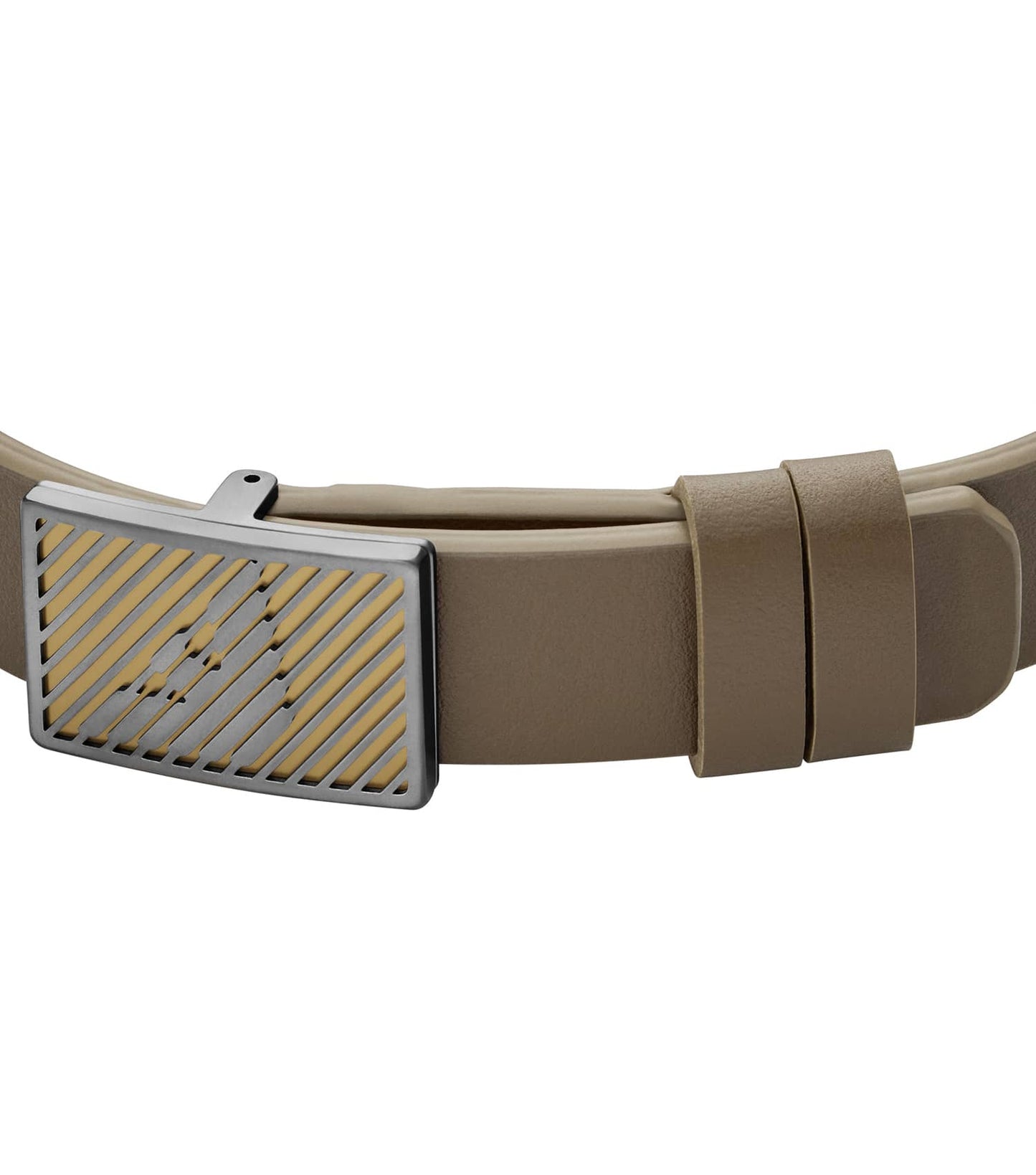 Gents Eagle Logo Bracelet Multicolour Leather