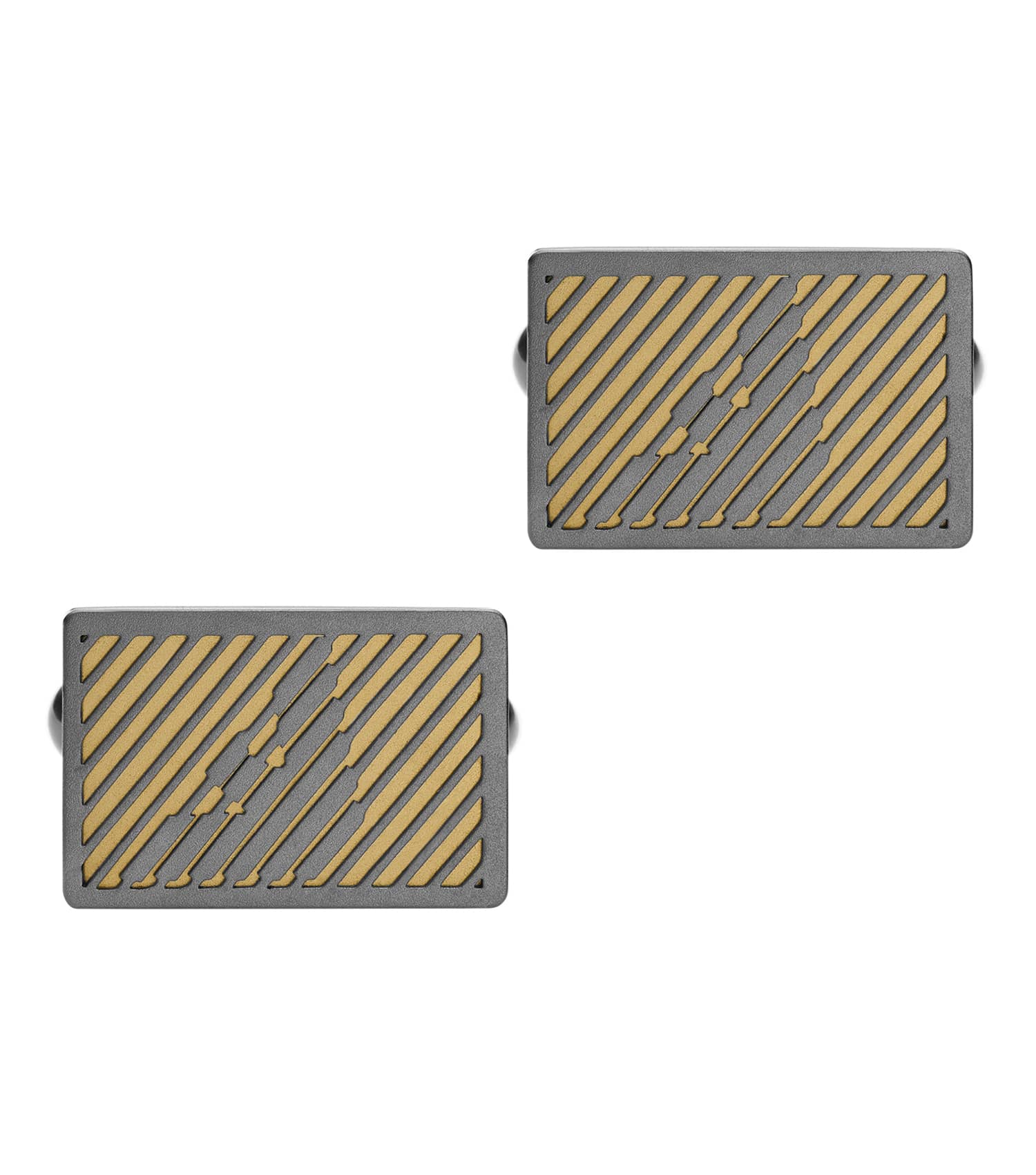 Gents Iconic Trend Cufflinks Multicolour Stainless Steel