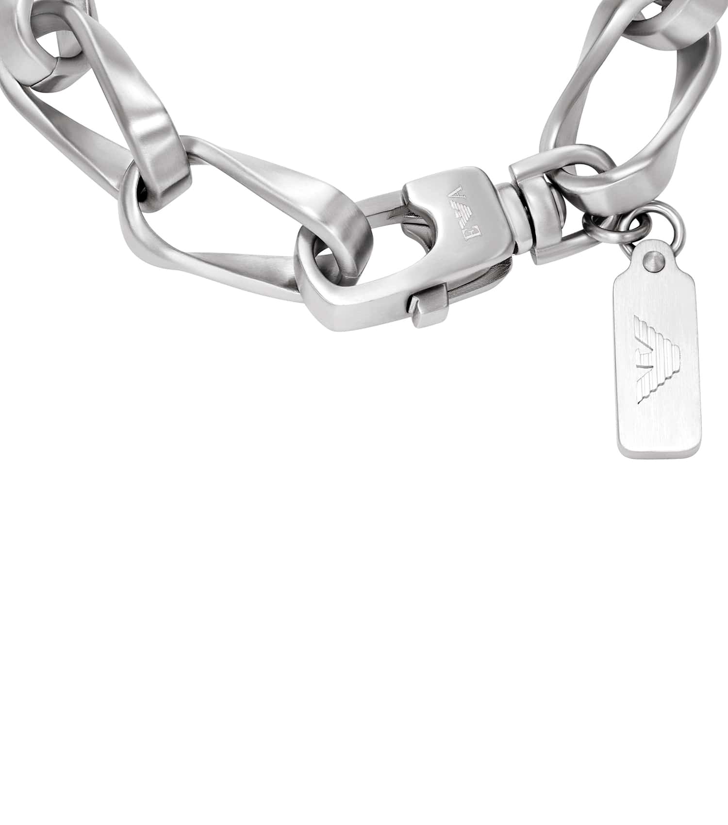 Men Trend Bracelet Silver Stainless Steel