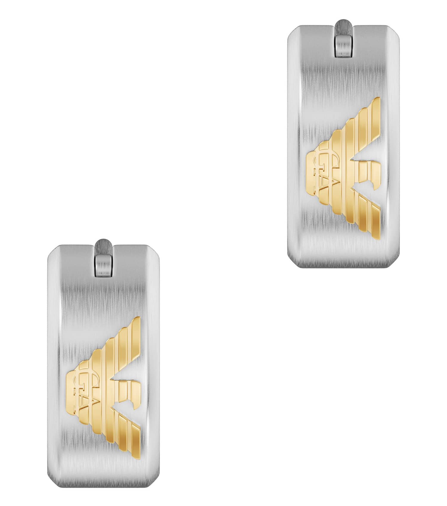 Men Iconic Trend Earring Silver Stainless Steel