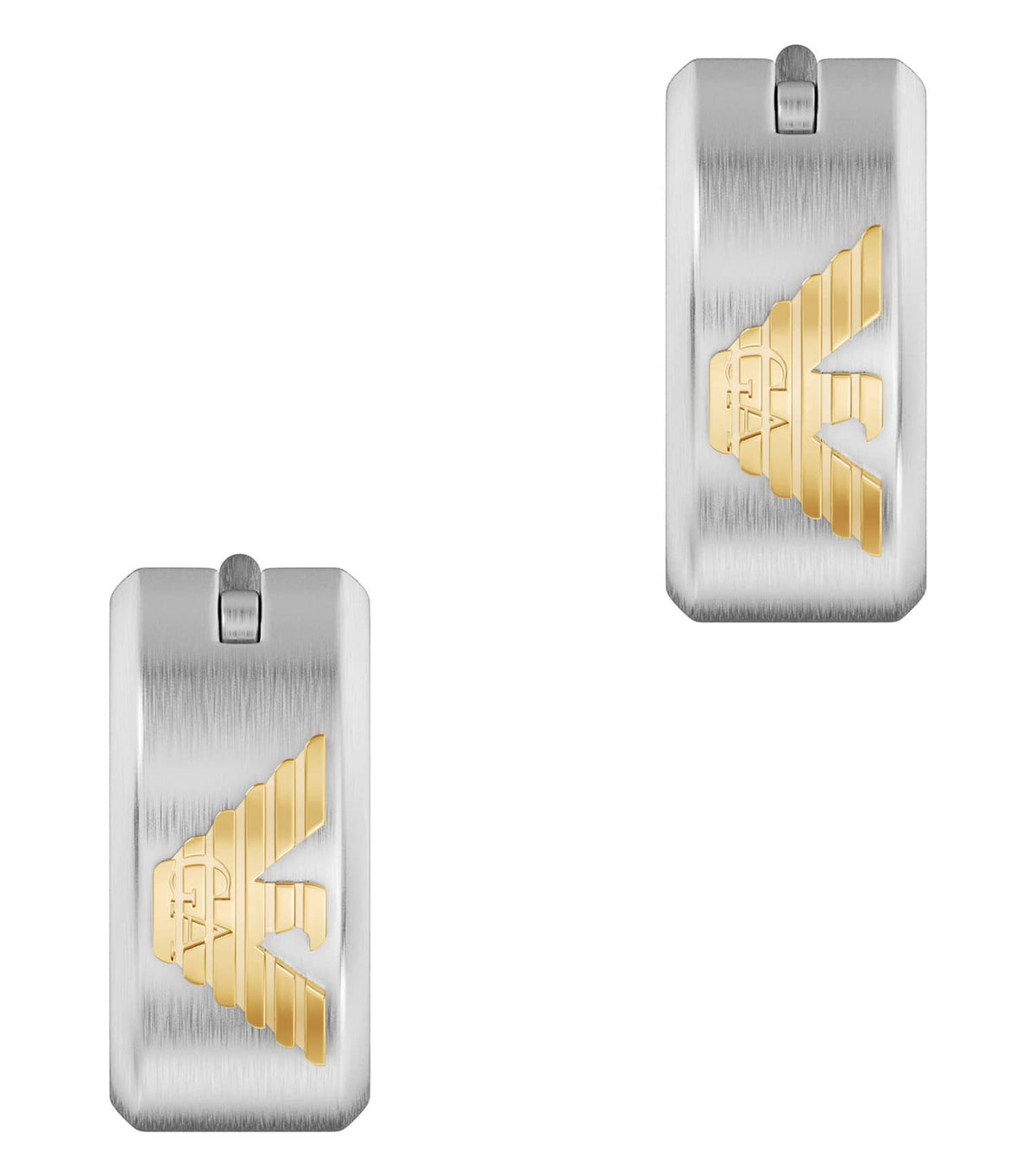 Men Iconic Trend Earring Silver Stainless Steel