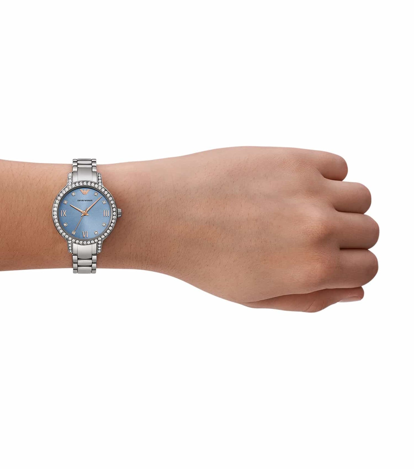 Women Cleo Quartz Watch 32mm with Silver Strap
